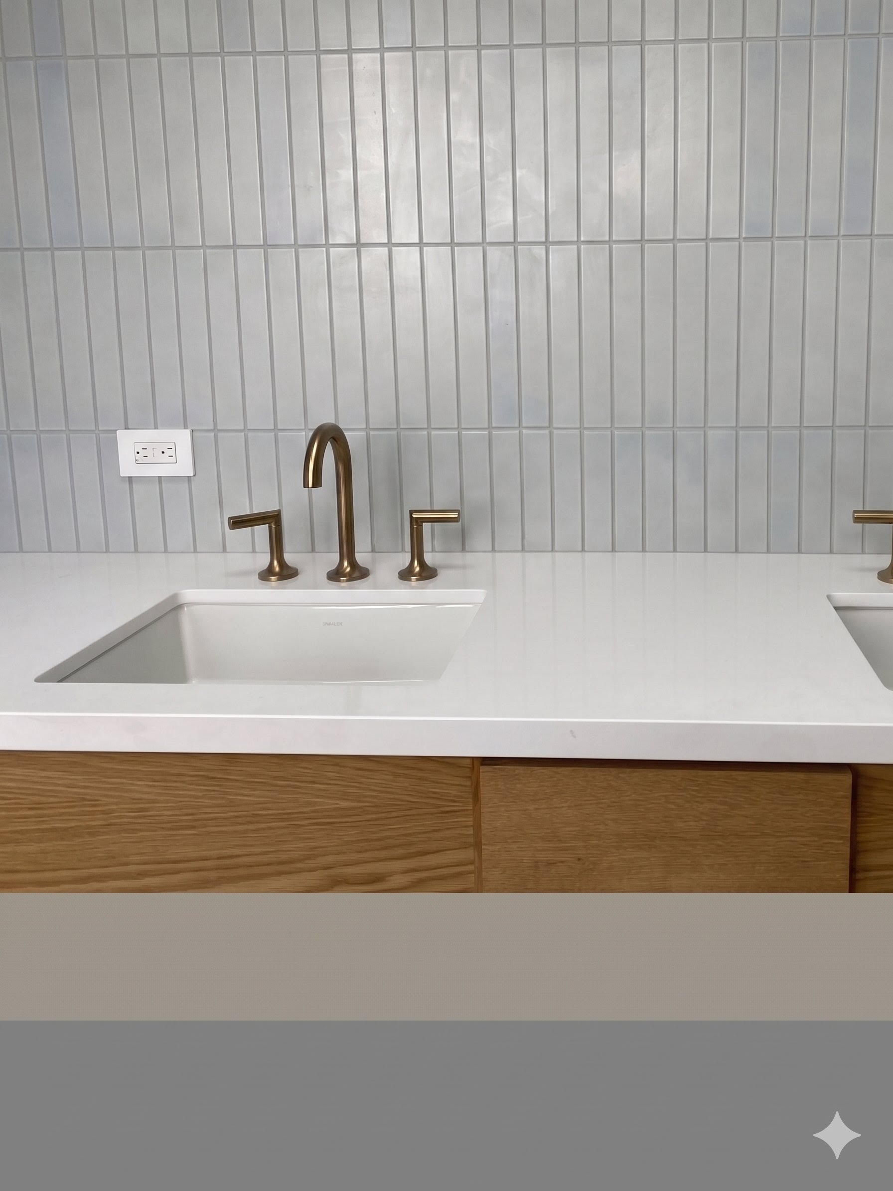 Copper risers — safety first on the jobsite